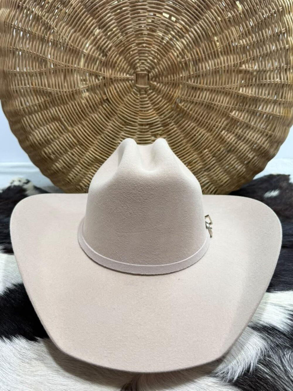 Justin Laredo 3X Silverbelly Wool Cowboy Hat 7 1/4 - Picture 2 of 5